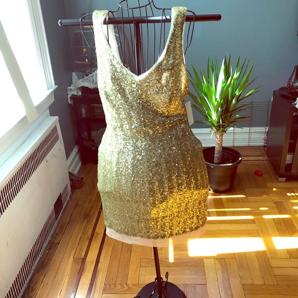 green emerald velvet dress Jodie Gold Sequin Dress